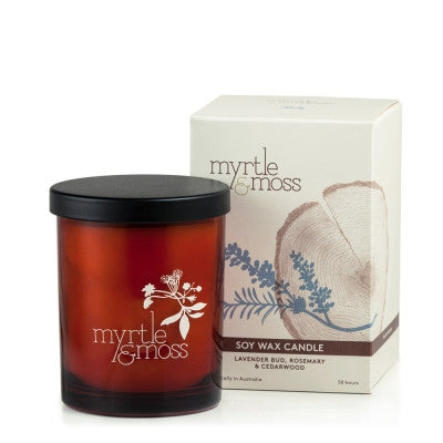 Myrtle & Moss Lavender Wax Candle