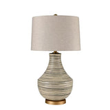 Malachi Ceramic Table Lamp W/Shade