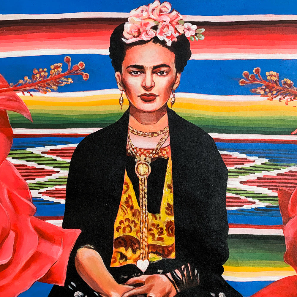 Frida Hibiscus - Painting