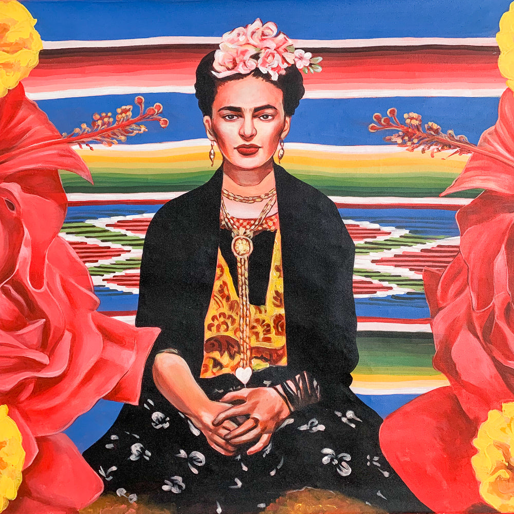 Frida Hibiscus - Painting
