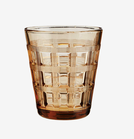Madam Stoltz Drinking Glass - Coffee