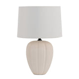 Willow Ceramic Table Lamp W/Shade