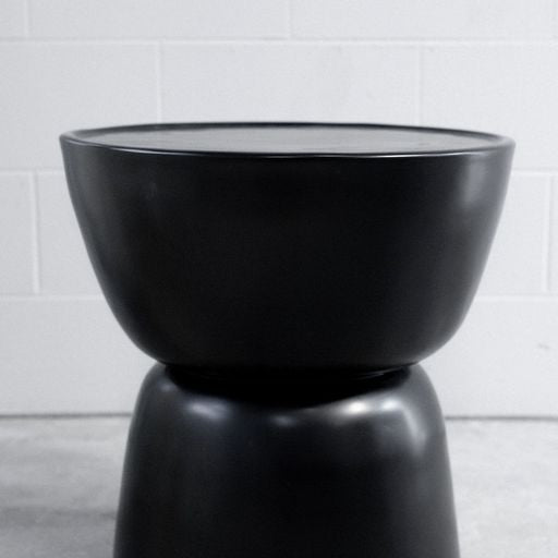Side Table - Black Terracotta